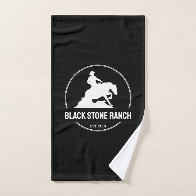 Reitmarkenzeichen für Western Handtuch (Handtuch)
