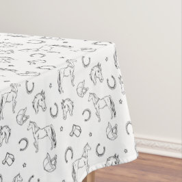 Reitmuster Tischdecke