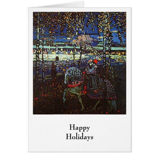 Reitpaare, Wassily Kandinsky 1907 Karte