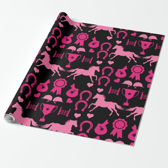 Reitpapier Geschenkpapier (Ungerollt)