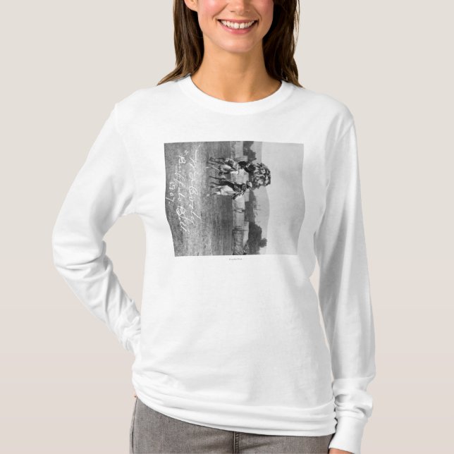 Reitpferd "Buffalo Bills" Cody nahe bei T-Shirt (Vorderseite)