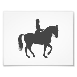 Reitpferd für weibliche Reiter - Farbe wählen Fotodruck
