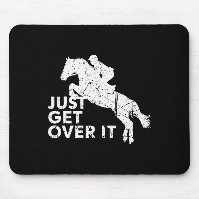 Reitpferd Horsebac Mousepad (Vorne)