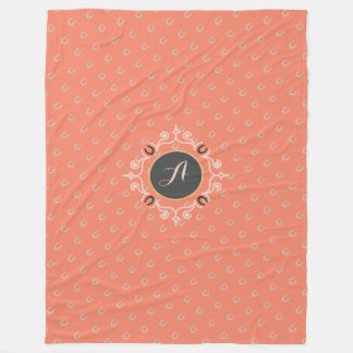 Reitpferd Monogram Fleecedecke