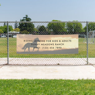 Reitpferde Banner