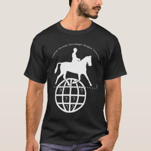 Reitpferde entwickelt das stabile Denken T-Shirt