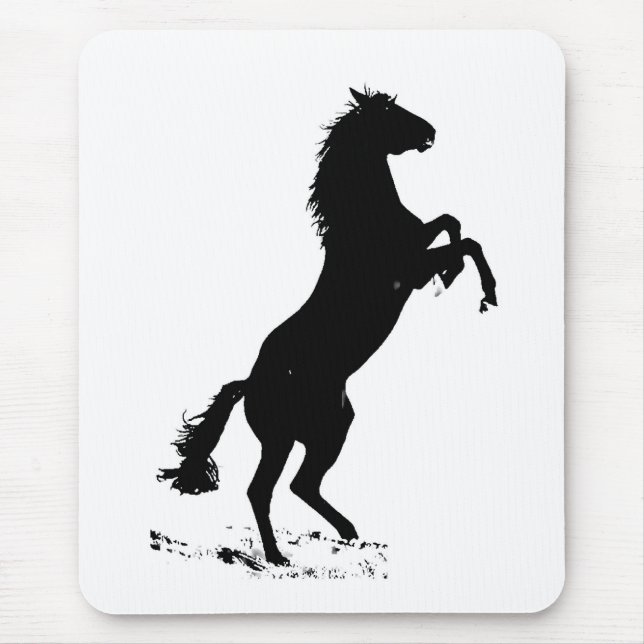 Reitpferde Mousepad (Vorne)