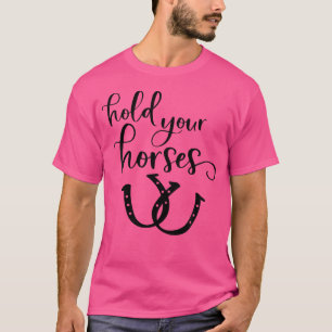 Reitpferde Pferde Reittiere Shirt