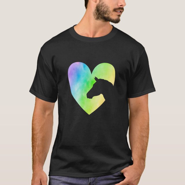 Reitpferde T-Shirt (Vorderseite)
