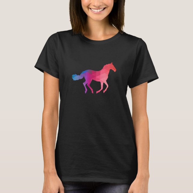 Reitpferde T-Shirt (Vorderseite)