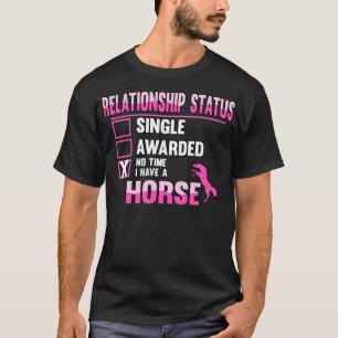 Reitpony Dressurpferd Reitpferde Western T-Shirt