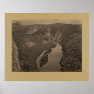 Reitschuh Canyon, Green River, 1872 Poster