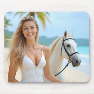 Reitschule Grace im Paradies Mousepad