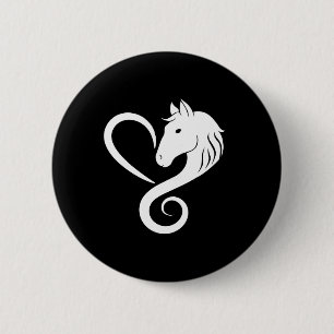 Reitsport Lover Reitsport Western Cowgirl Ranch Button