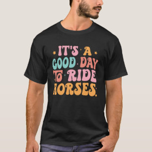 Reitsport Reiten, Nutztiere, Pferdeliebhaber T-Shirt
