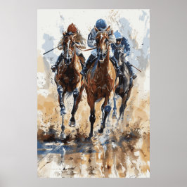 Reitsport Reiten Poster