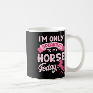 Reitsport-Shirt Funny Reittier T-Shirt Nur meine S Kaffeetasse