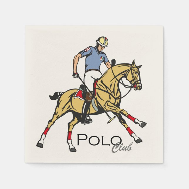 Reitsportclub Serviette (Vorderseite)