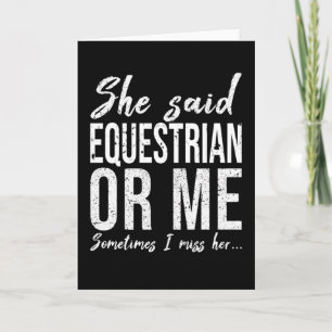Reitsportgeschenk Karte