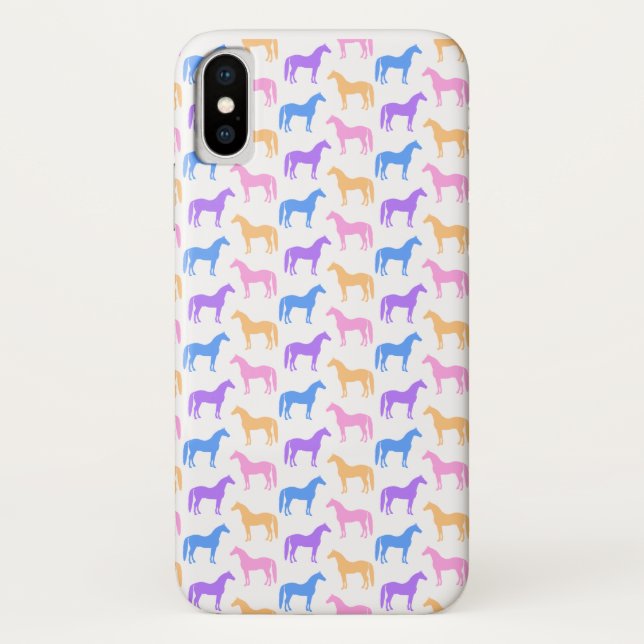 Reitsportler Case-Mate iPhone Hülle (Rückseite)