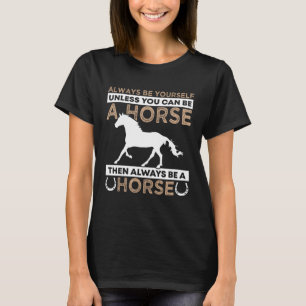 Reitsportverein Outfit Reitpferd T-Shirt