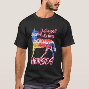 Reitstall Rodelbahn mit Aussicht Reiten T-Shirt