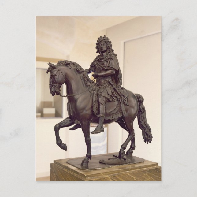 Reitstatue Ludwig XIV Postkarte (Vorderseite)