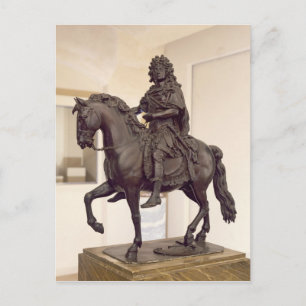 Reitstatue Ludwig XIV Postkarte