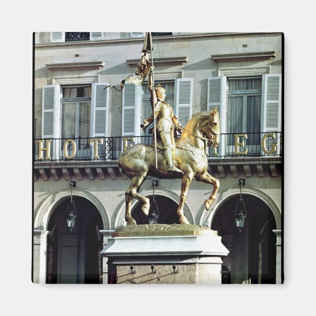 Reitstatue Magnet (Vorne)