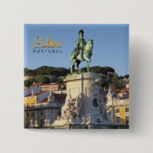 Reitstatue von König José I., Lissabon Button