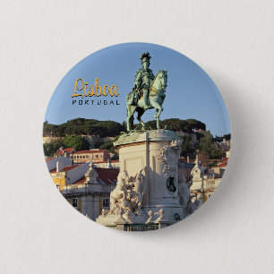 Reitstatue von König José I., Lissabon Button