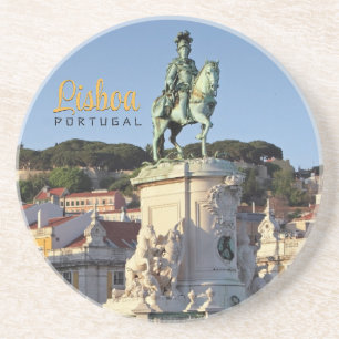 Reitstatue von König José I., Lissabon Getränkeuntersetzer