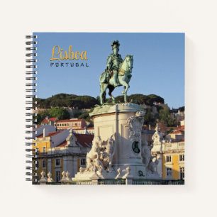Reitstatue von König José I., Lissabon Notizbuch