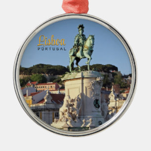 Reitstatue von König José I., Lissabon Ornament Aus Metall