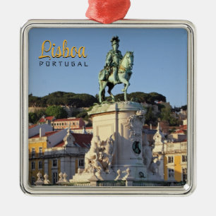 Reitstatue von König José I., Lissabon Ornament Aus Metall