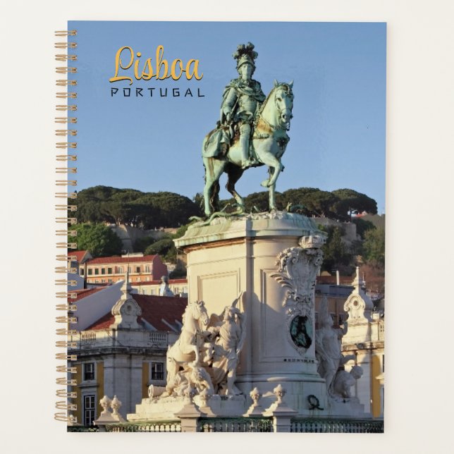 Reitstatue von König José I., Lissabon Planer (Vorderseite)