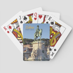 Reitstatue von König José I., Lissabon Spielkarten