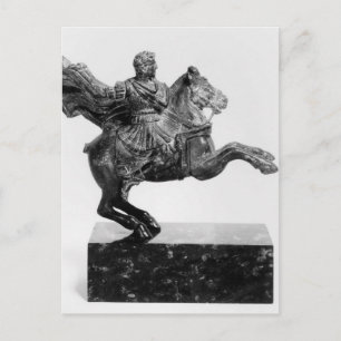 Reitstatuette Alexander des Großen Postkarte