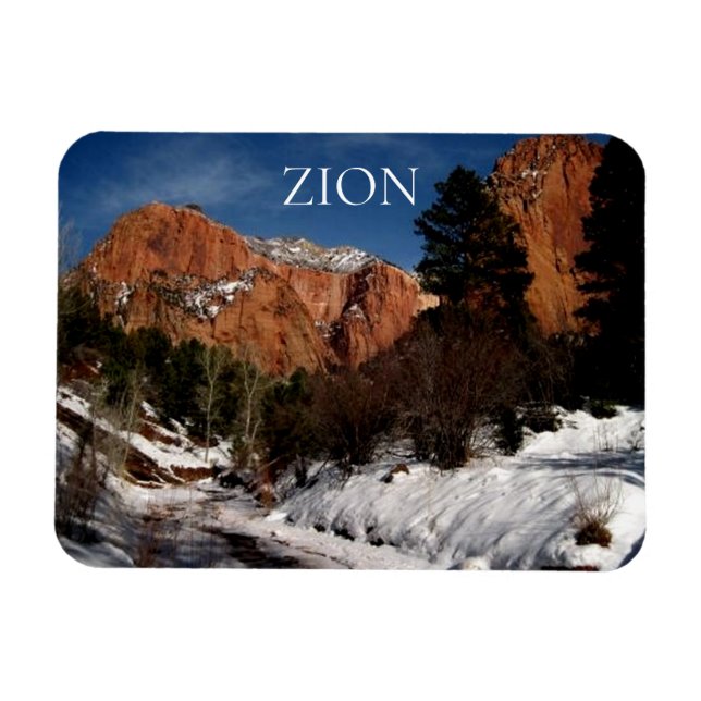 Reitstrecke, Nationalpark Zion Magnet (Horizontal)