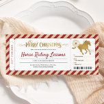 Reitstunden Weihnachtsgeschenk Ticket Gutschein Einladung<br><div class="desc">Reitstunden Weihnachtsgeschenk Ticket Einladung</div>