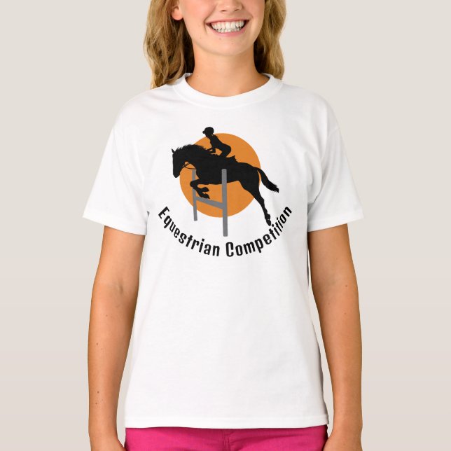 Reittier Design T - Shirt (Vorderseite)