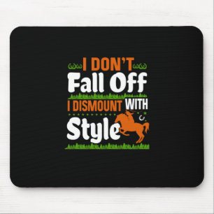 Reittier ich nicht fallen, wenn ich mit Stil Mousepad