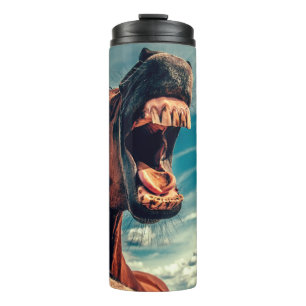 Reittier Thermosbecher