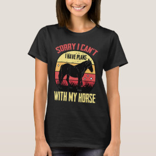 Reittiere Entschuldigung, ich kann nicht.. Ich hab T-Shirt