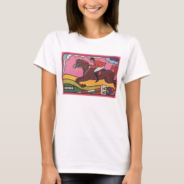 Reittiere Vintag Matchbox T-Shirt (Vorderseite)