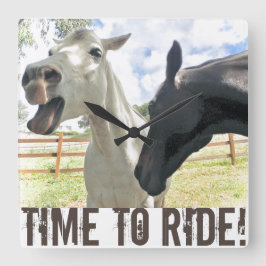 Reitzeit Reitpferde Uhr