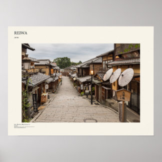 Reiwa Japan Kunstposter Poster