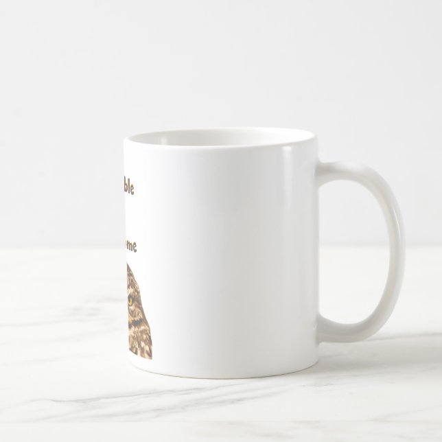 Reizbare Eule Kaffeetasse (Rechts)