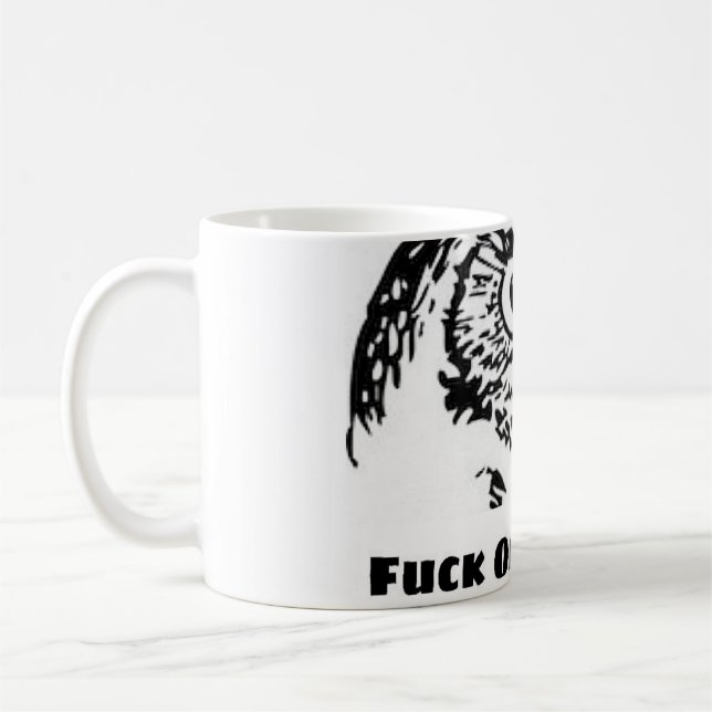 Reizbare Eulen-Syndrom-Tasse Kaffeetasse (Links)