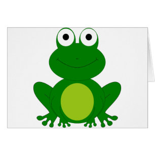 Reizend Cartoonfrosch